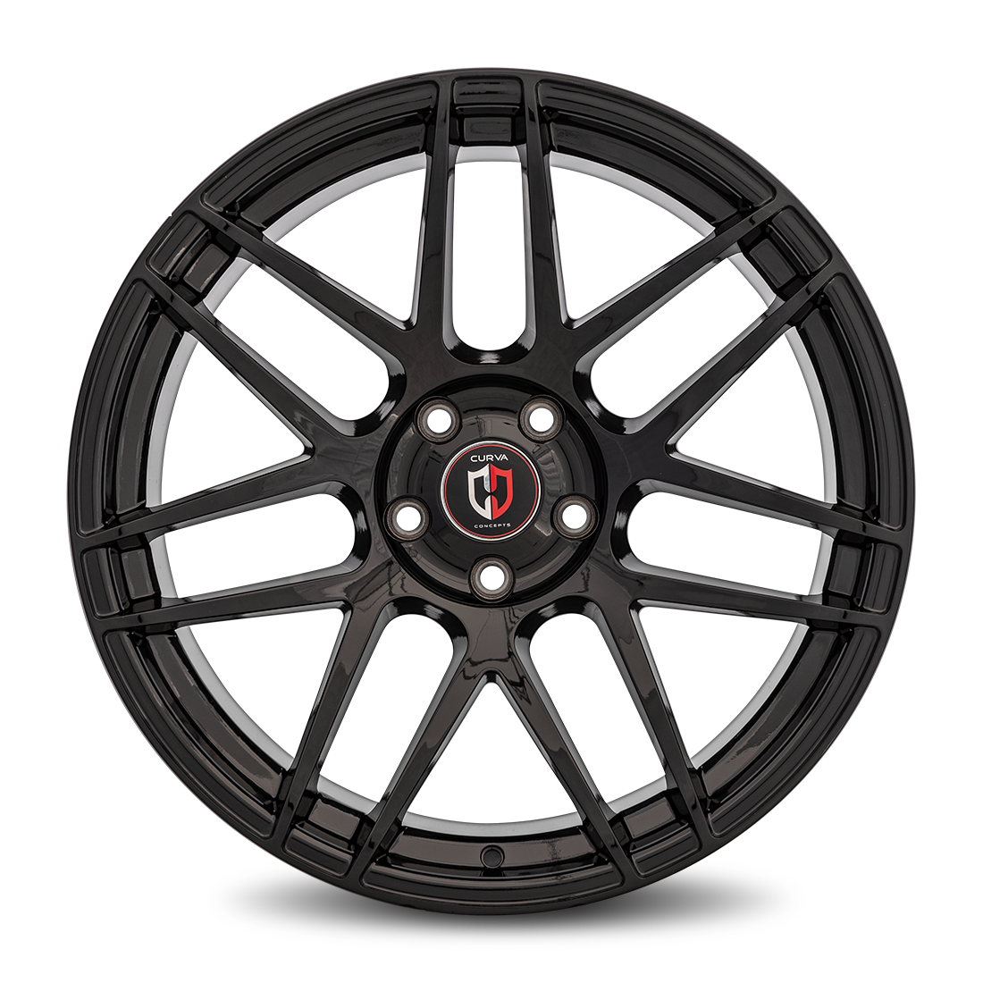 Curva C300 20x8.5 Gloss Black wheel