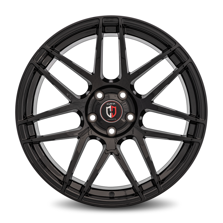 Curva C300 20x9.5 Gloss Black wheel
