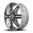 Diablo Wheels Elite 28x10 Chrome wheel