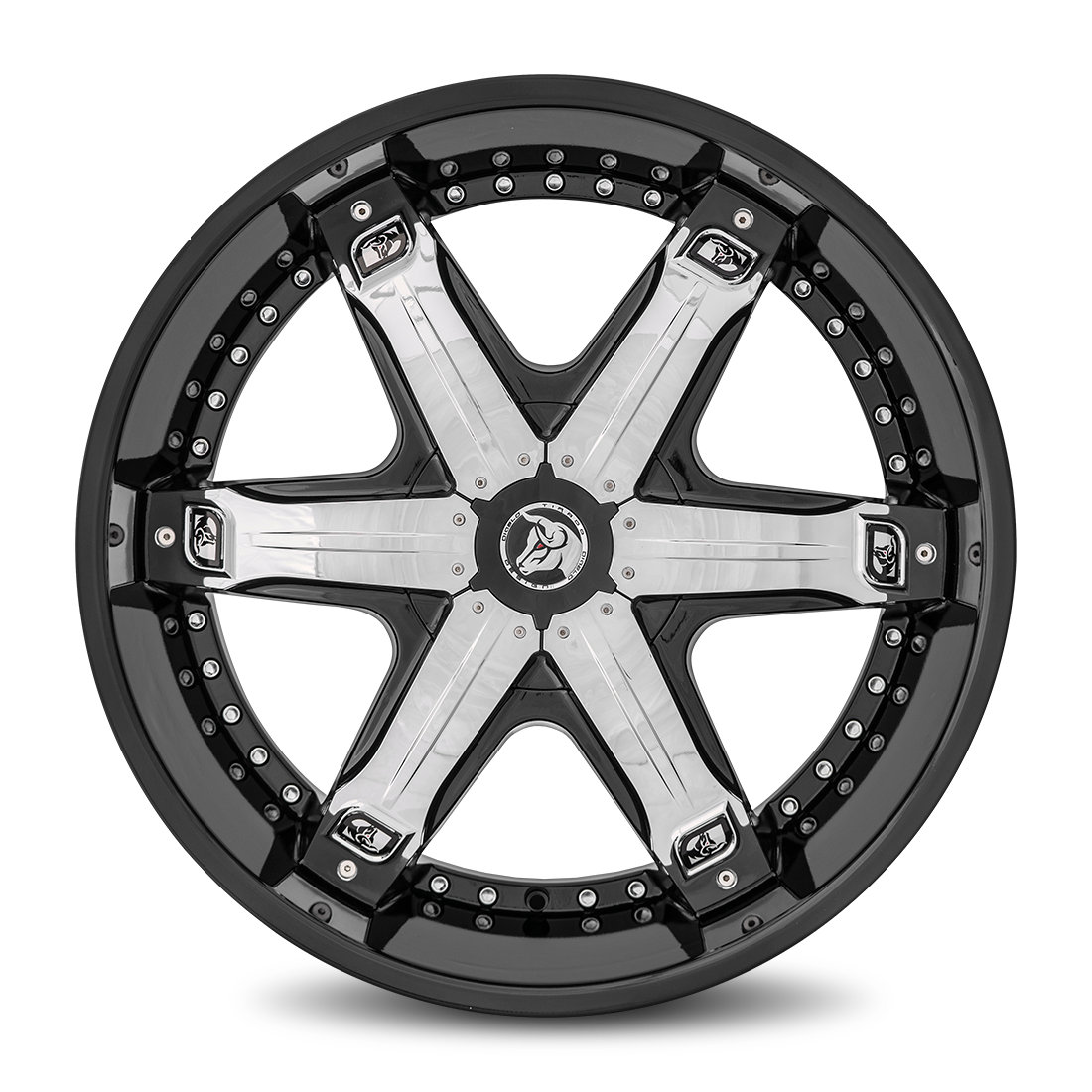 Diablo Wheels Fury 26x10 Gloss Black wheel