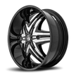 Diablo Wheels Elite 26x10 Gloss Black wheel