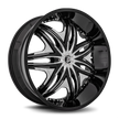 Diablo Wheels Mor 24x10 Gloss Black wheel