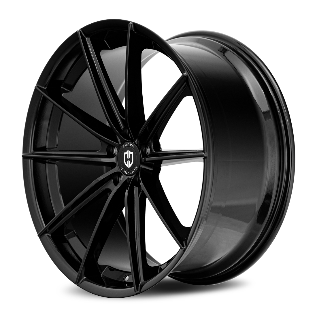Curva CFF46 22x10.5 Gloss Black wheel