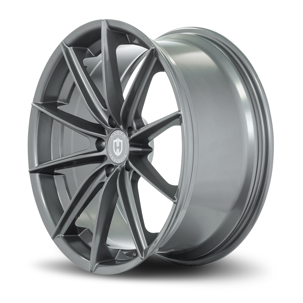 Curva CFF46 20x10 Gun Metal wheel