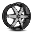 Diablo Wheels Fury 24x10 Gloss Black wheel