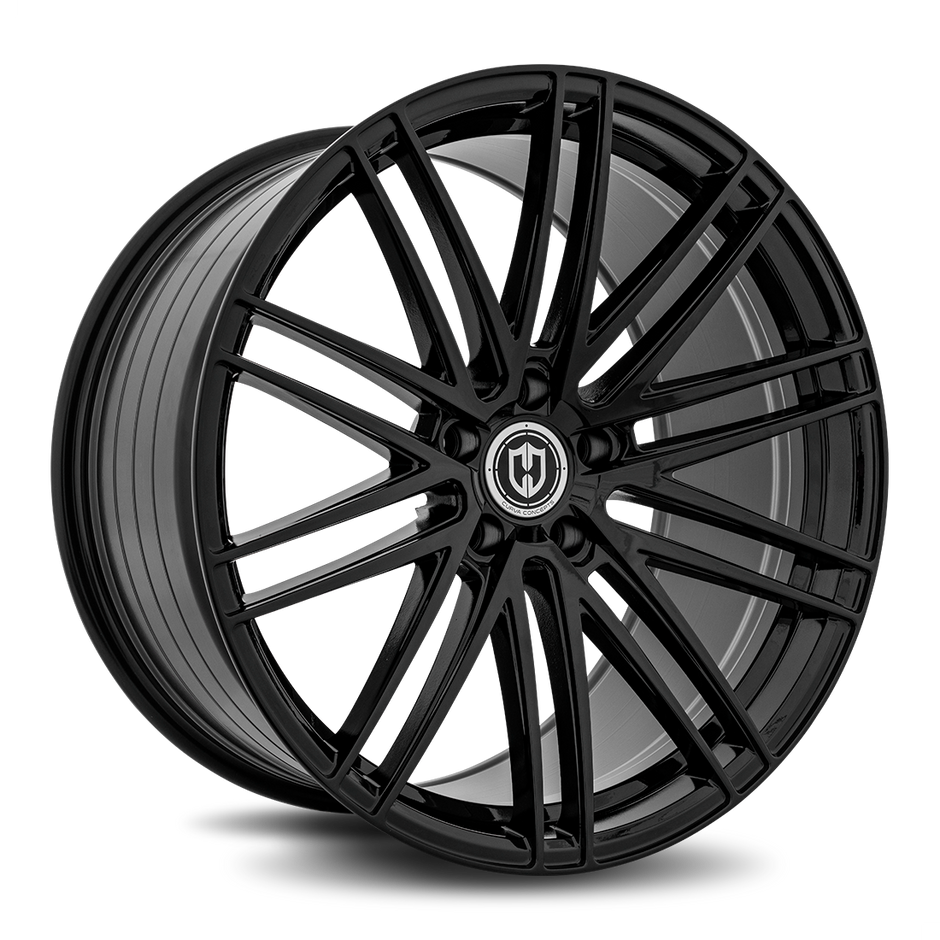 Curva CFF50 20x9 Gloss Black wheel