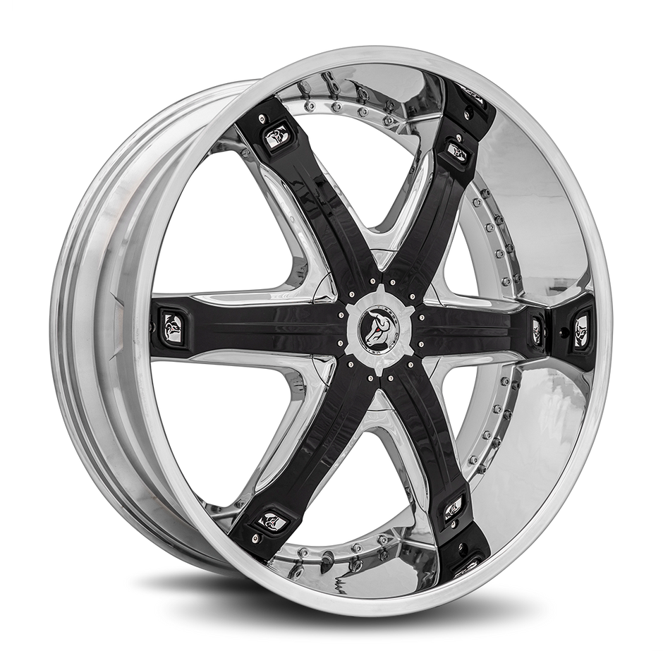Diablo Wheels Fury 26x10 Chrome wheel