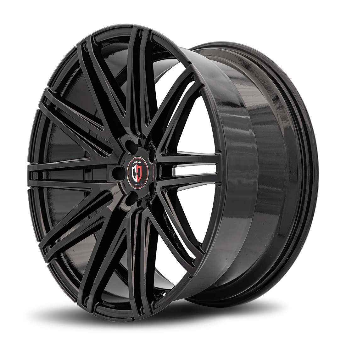 Curva C48 22x9 Gloss Black wheel