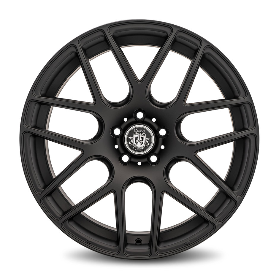 Curva C7 20x8.5 Matte Black wheel