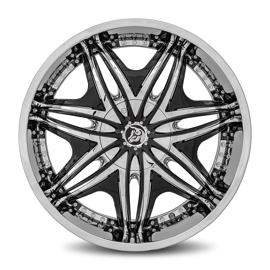 Diablo Wheels Morpheus 22x9.5 Chrome wheel