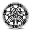 Diablo Wheels Morpheus 22x9.5 Chrome wheel