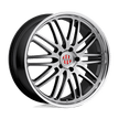 Victor Equipment Lemans 18x11 Hyper Silver w/Mirror Cut Lip wheel