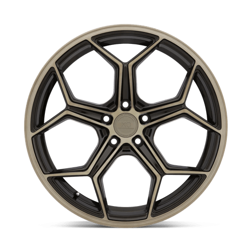 XO Wheels Helsinki 20x10.5 Dark Bronze w/Brushed Bronze Face wheel