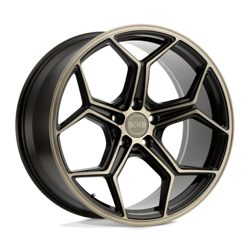 XO Wheels Helsinki 22x9 Dark Bronze w/Brushed Bronze Face wheel