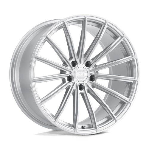 XO Wheels London 22x10.5 Silver w/Brushed Face wheel