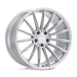 XO Wheels London 22x10.5 Silver w/Brushed Face wheel