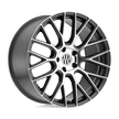 Victor Equipment Stabil 19x11 Gunmetal w/Mirror Cut Face wheel