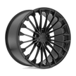 Victor Equipment Wurttemburg 18x11 Matte Black w/Gloss Black Face wheel