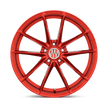 Victor Equipment Zuffen 22x10.5 Candy Red wheel