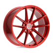 Victor Equipment Zuffen 22x10.5 Candy Red wheel