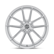 Victor Equipment Zuffen 22x9.5 Silver w/Brushed Face wheel