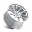Victor Equipment Zuffen 21x11 Silver w/Brushed Face wheel